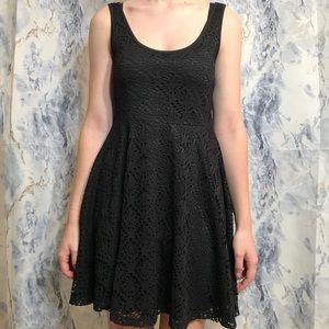 Aeropostale Black A-Line Dress